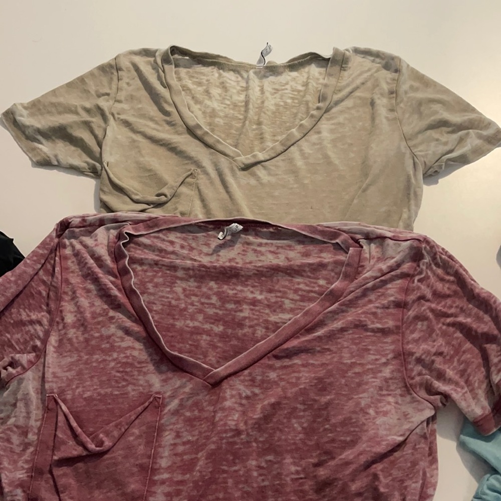 Distressed tshirts